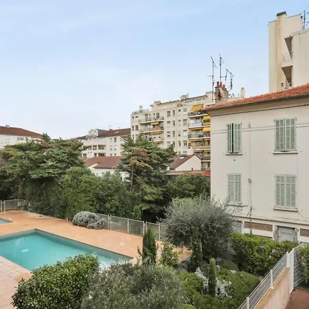 Studio W Large Terrace Ac Swimming-pool And Garage In - Welkeys Cannes