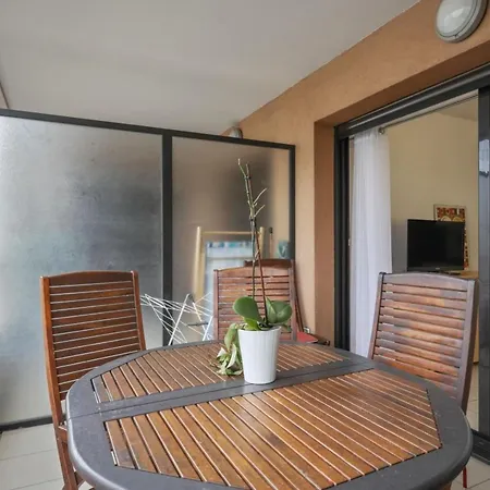 Studio W Large Terrace Ac Swimming-pool And Garage In - Welkeys * Cannes